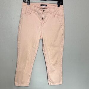 Chaps Women's Light Pink Ankle Jeans